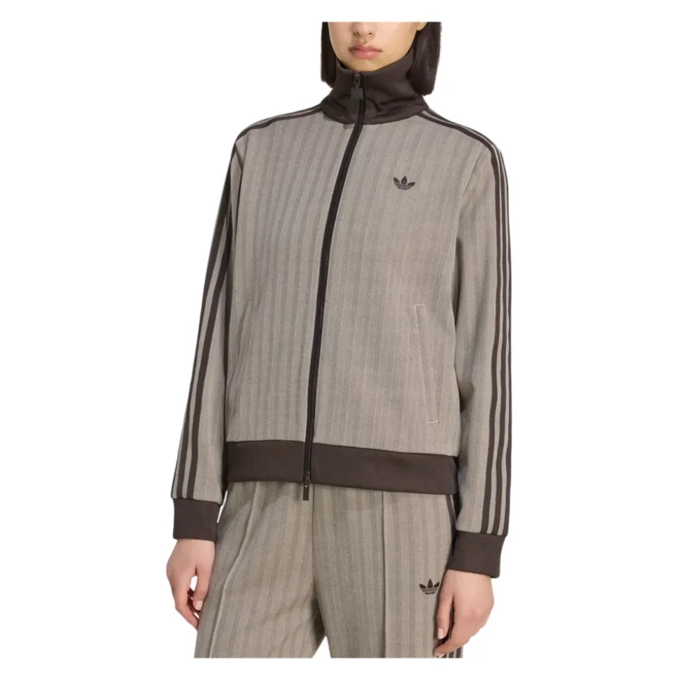 adidas OG Tweed Track Top W "Light Brown" (KX1868)