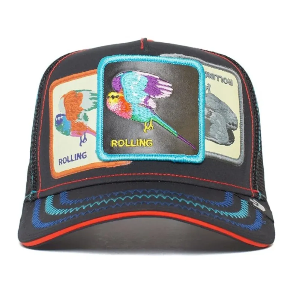 Animal Farm Trucker Cap Czarny Unisex