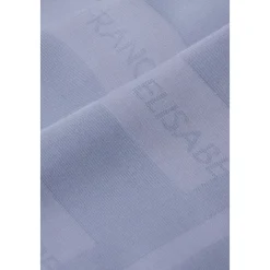 Apaszka foulard z wiskozy i modalu z żakardowymi paskami