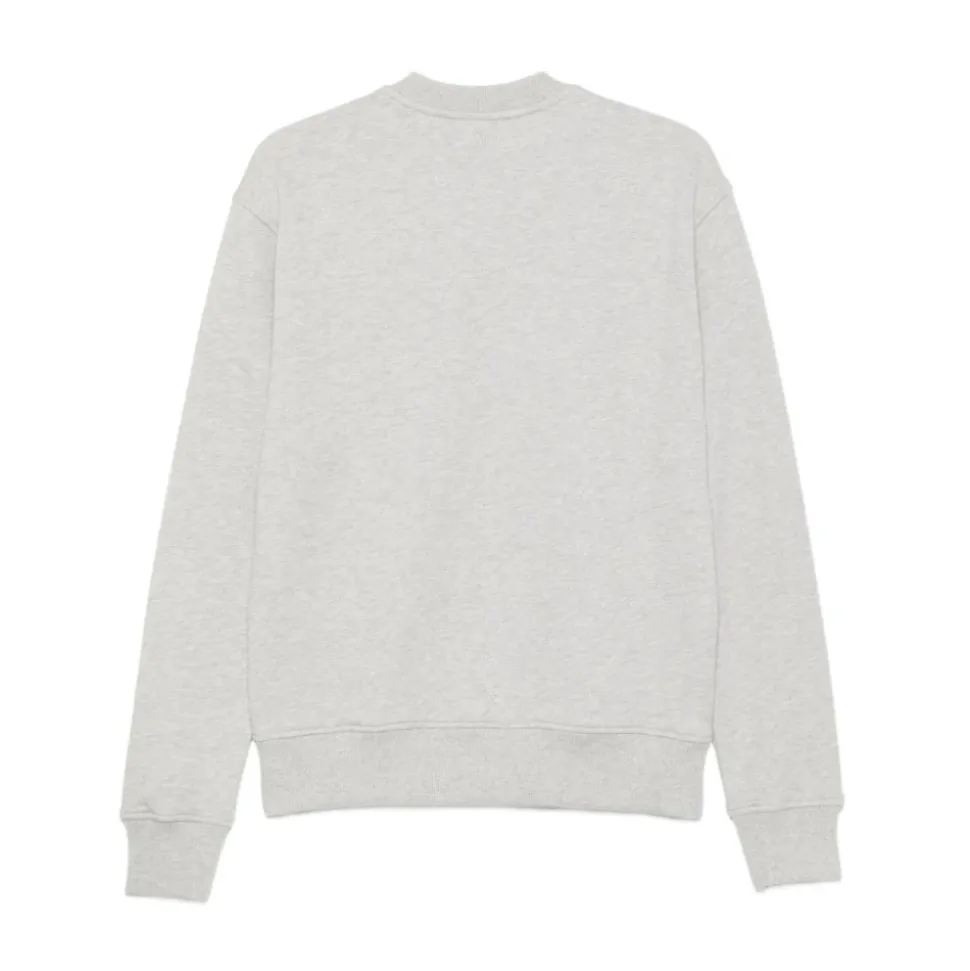 Appliqued Crew Neck Sweatshirt