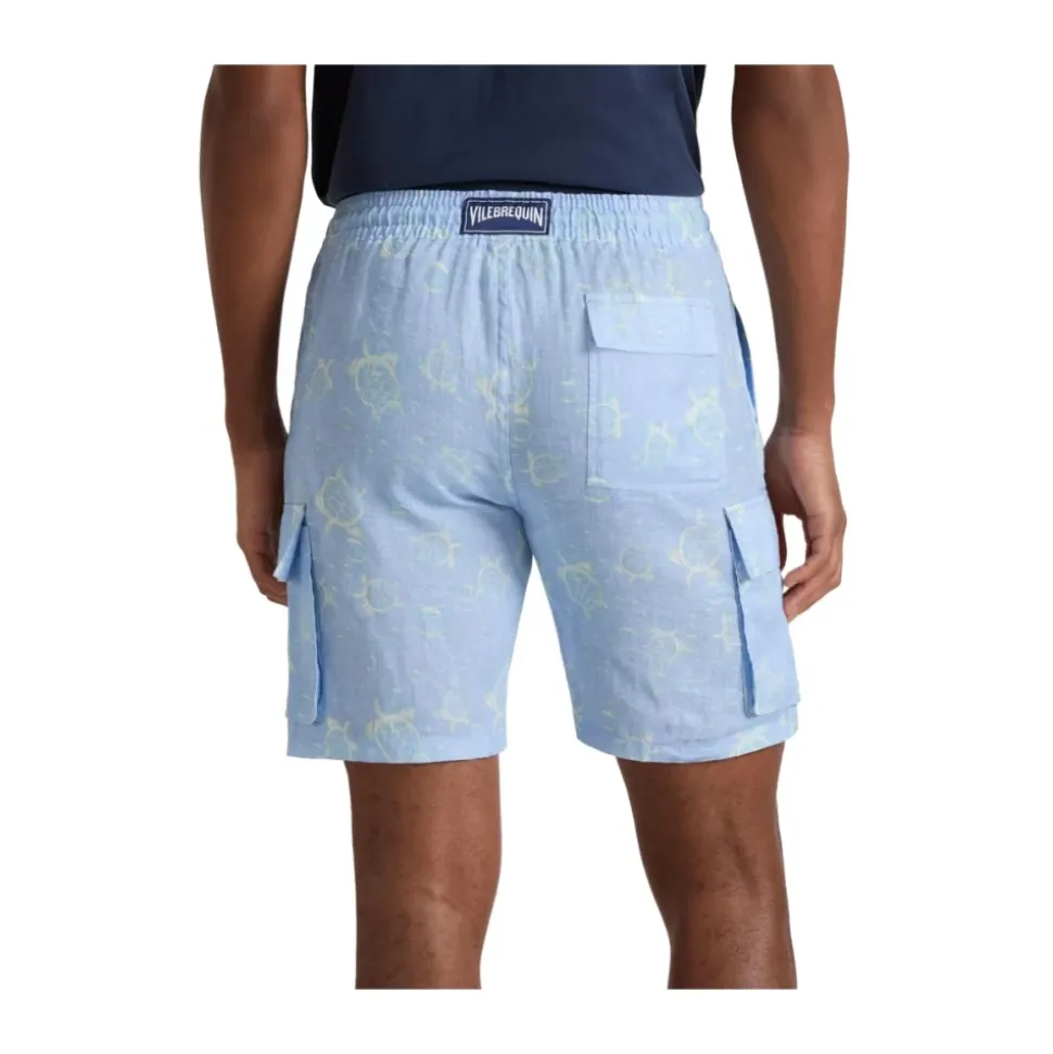 Baie Linen Bermuda Shorts