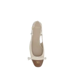 Baleriny Slingback z kokardą