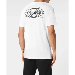 Bawełniana koszulka T-shirt z okrągłym dekoltem SS z logo