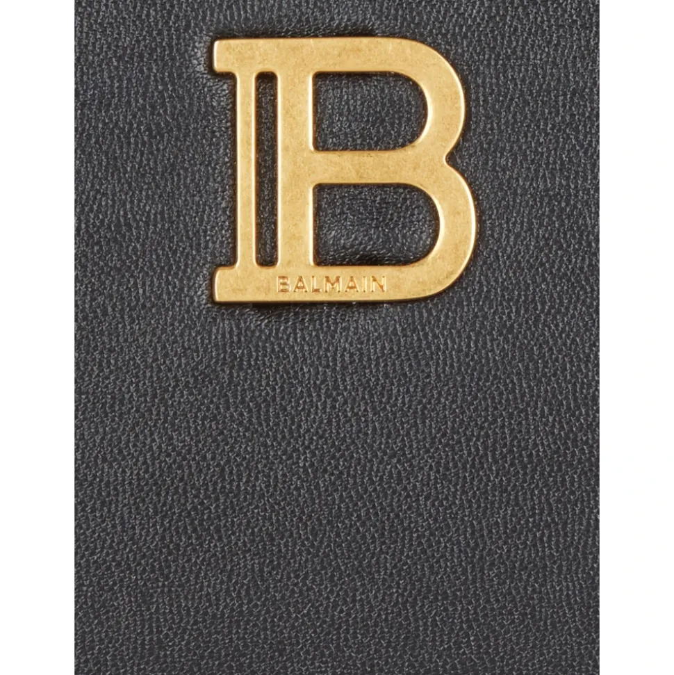 B-Buzz Zipped Leather Purse