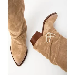Beżowe Buty Damskie