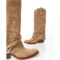 Beżowe Buty Damskie