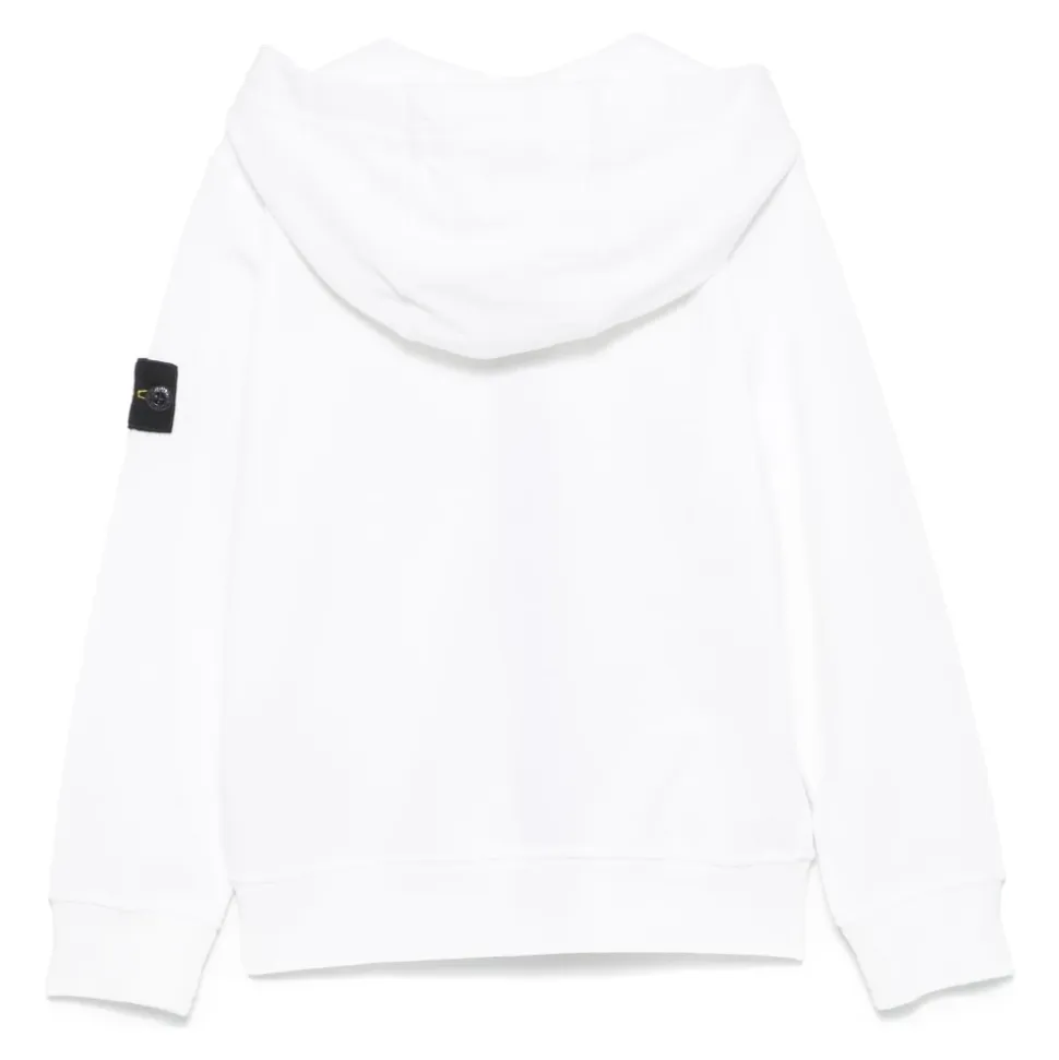 Biała Bluza Stone Island V0001