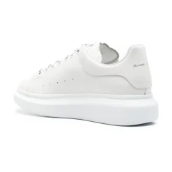 Białe Jedwabne Nylonowe Sneakersy