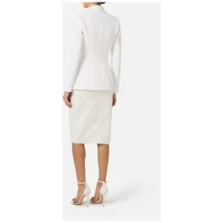 Blazer z elastycznego krepu double stretch