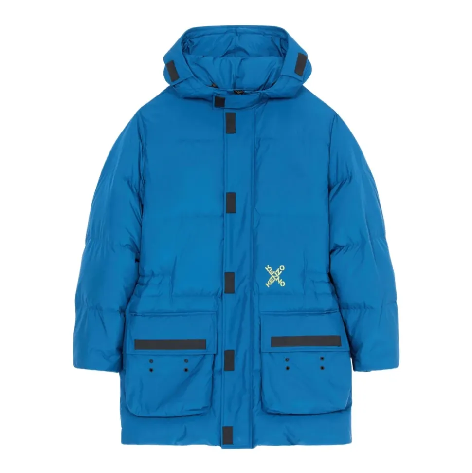 Blue Sport Down Jacket