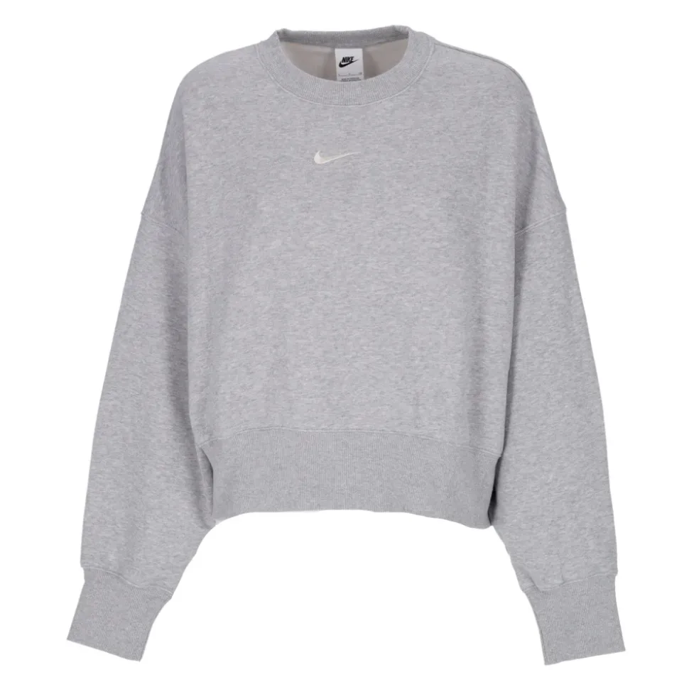 Bluza Cropped z Okrągłym Dekoltem Phoenix Fleece