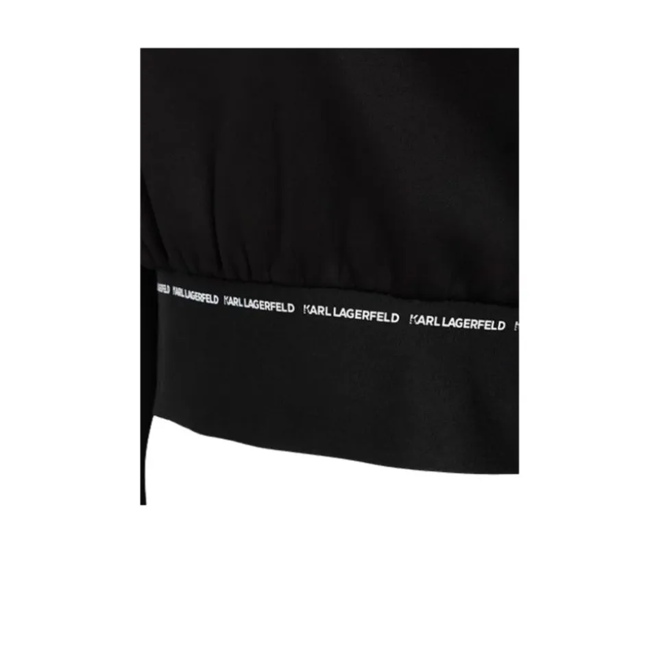 Bluza dresowa z elastycznym logo