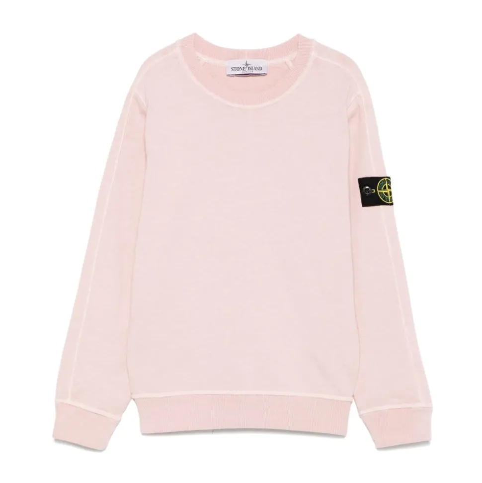 Bluza dresowa z okrągłym dekoltem
