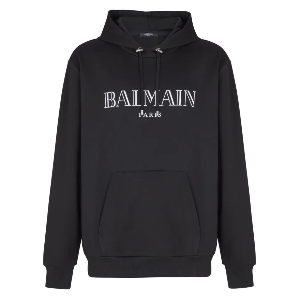 Bluza z kapturem z logo Vintage