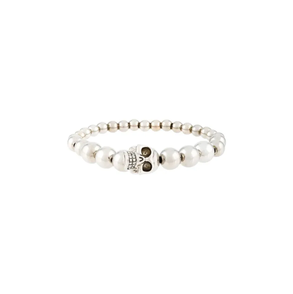 Bransoleta Bijoux Grey z Elastycznym Paskiem