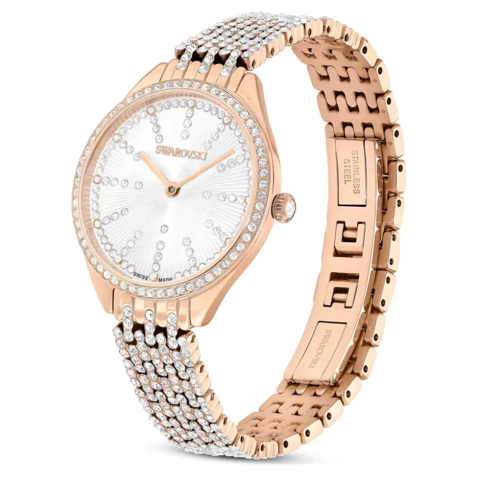 Bransoletka Attract Rose Gold Crystal