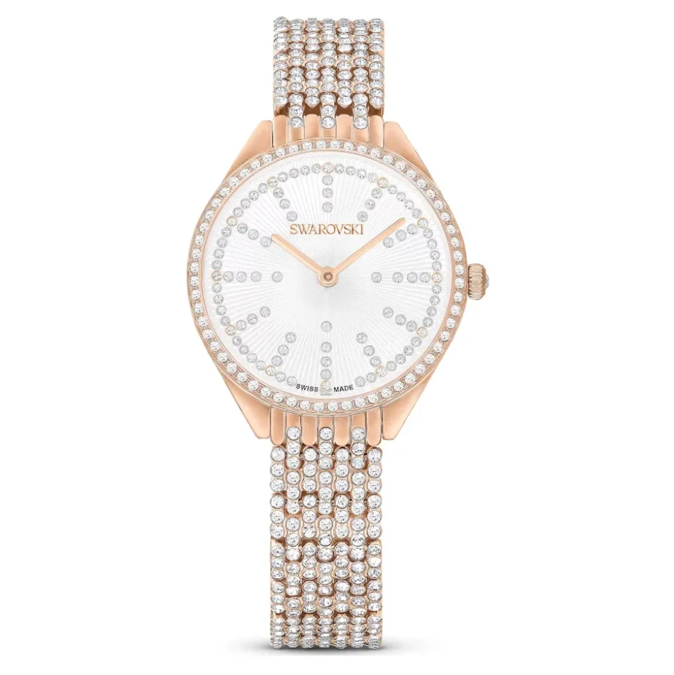 Bransoletka Attract Rose Gold Crystal