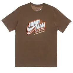 Brązowy T-shirt Archaeo z logo Jumpman