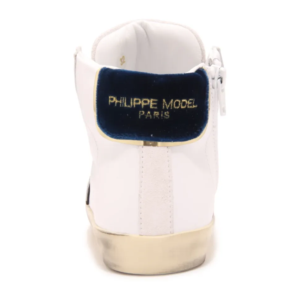 Buty Junior Ginevra Bianco Gumowy