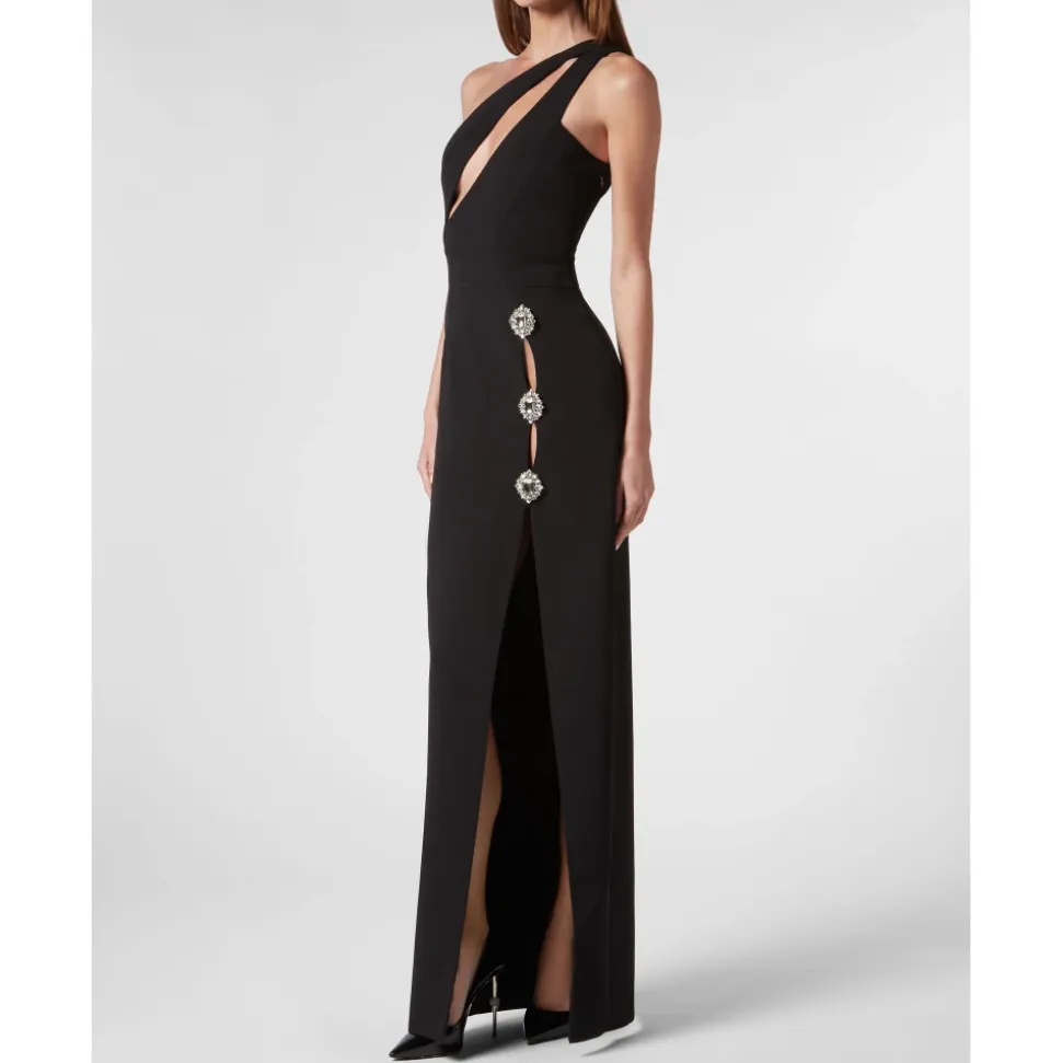 Cady Broches Long Dress