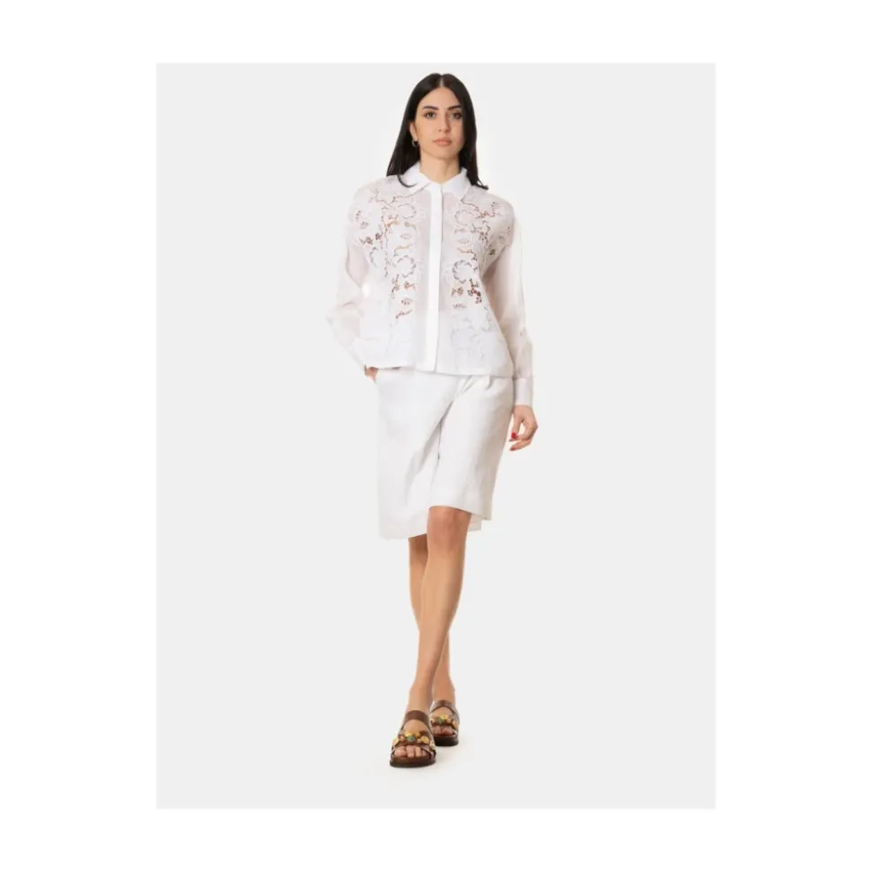 Camicia con ricami