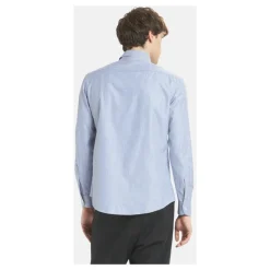 Camicia regular a righe in popeline