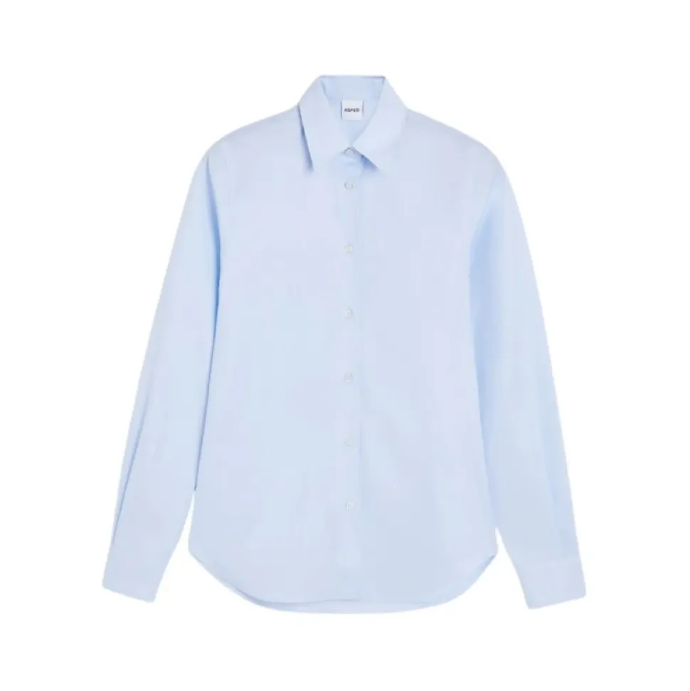 Camisa recta popelin