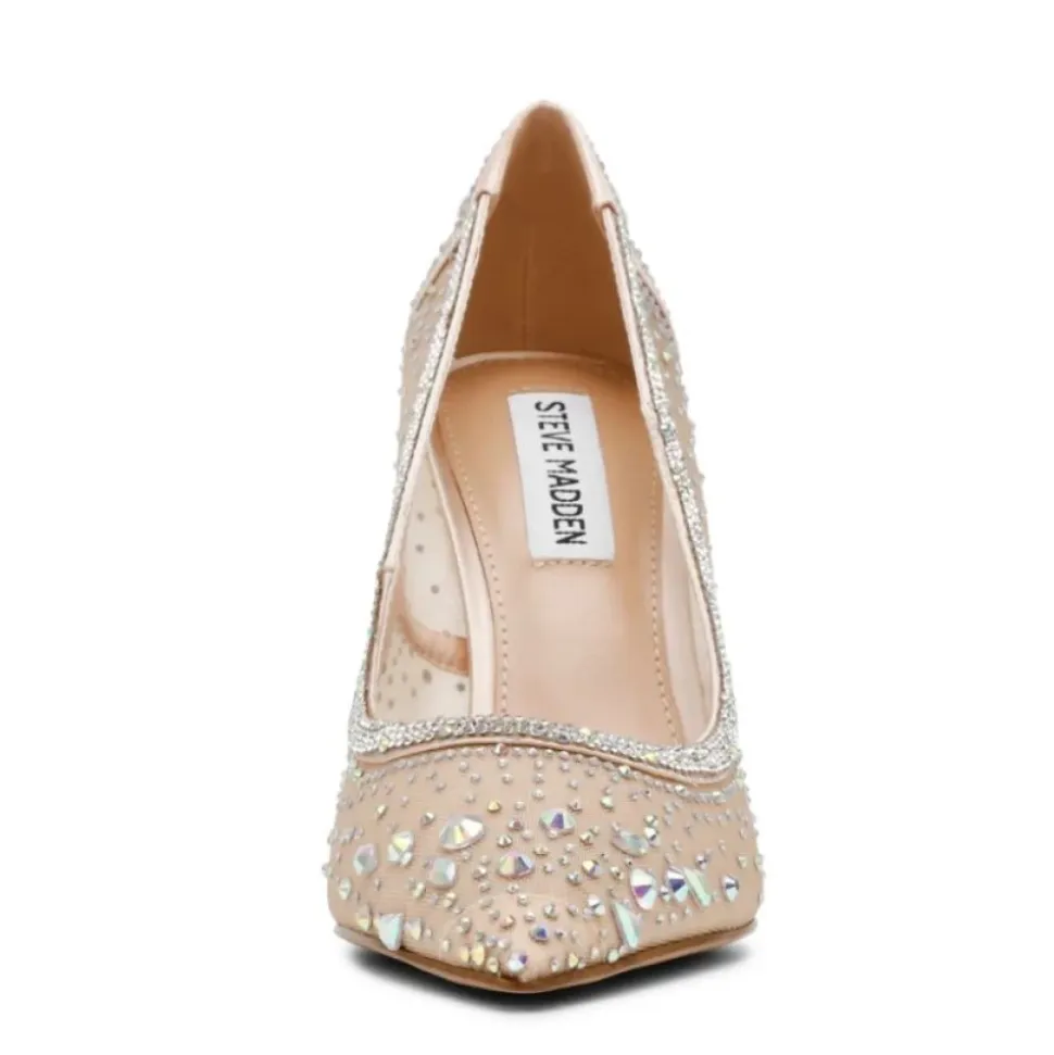 Champagne Spiczasty Szpilki Buty