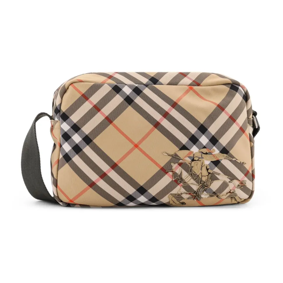 Check Crossbody Bag