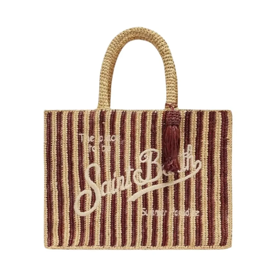 Colette Raffia Stripes Mini V