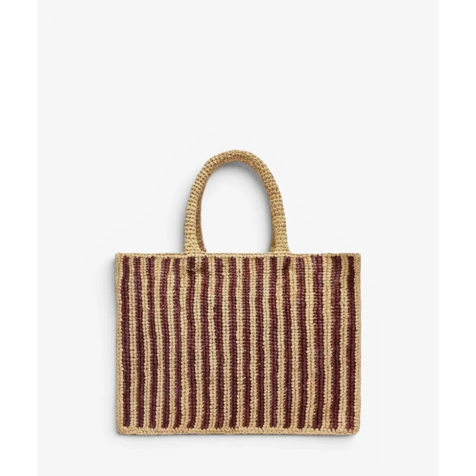 Colette Raffia Stripes Mini V