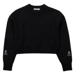 Cropped Logo Sweater
