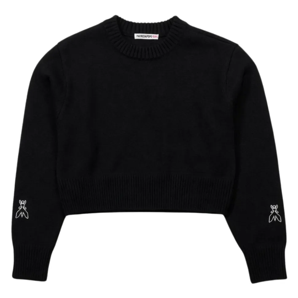 Cropped Logo Sweater