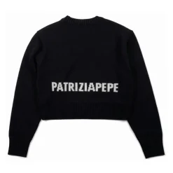 Cropped Logo Sweater