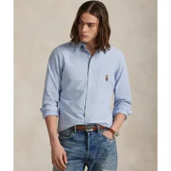 Custom Fit Polo Bear Oxford Shirt