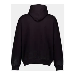Czarna Bluza z Metalowym Wzorem BB