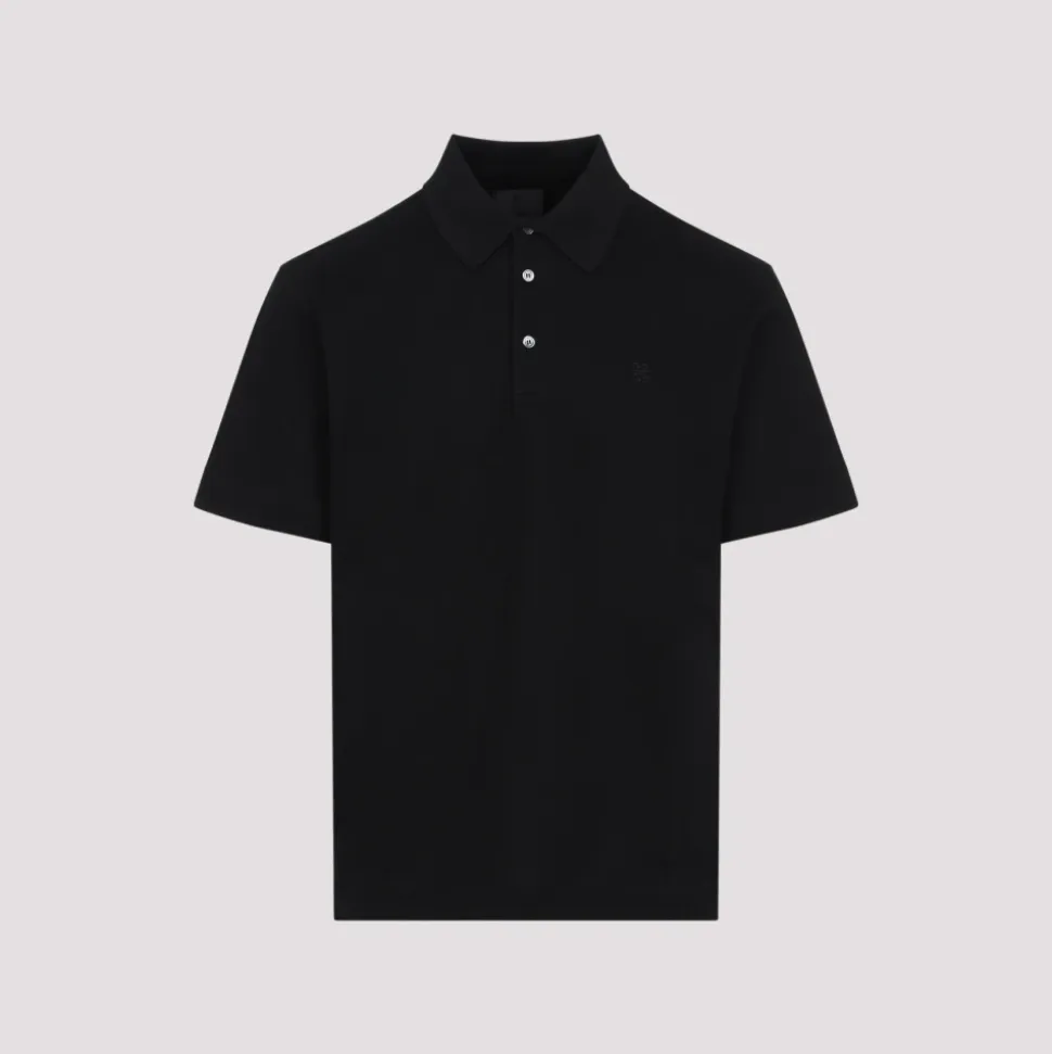Czarna koszulka polo