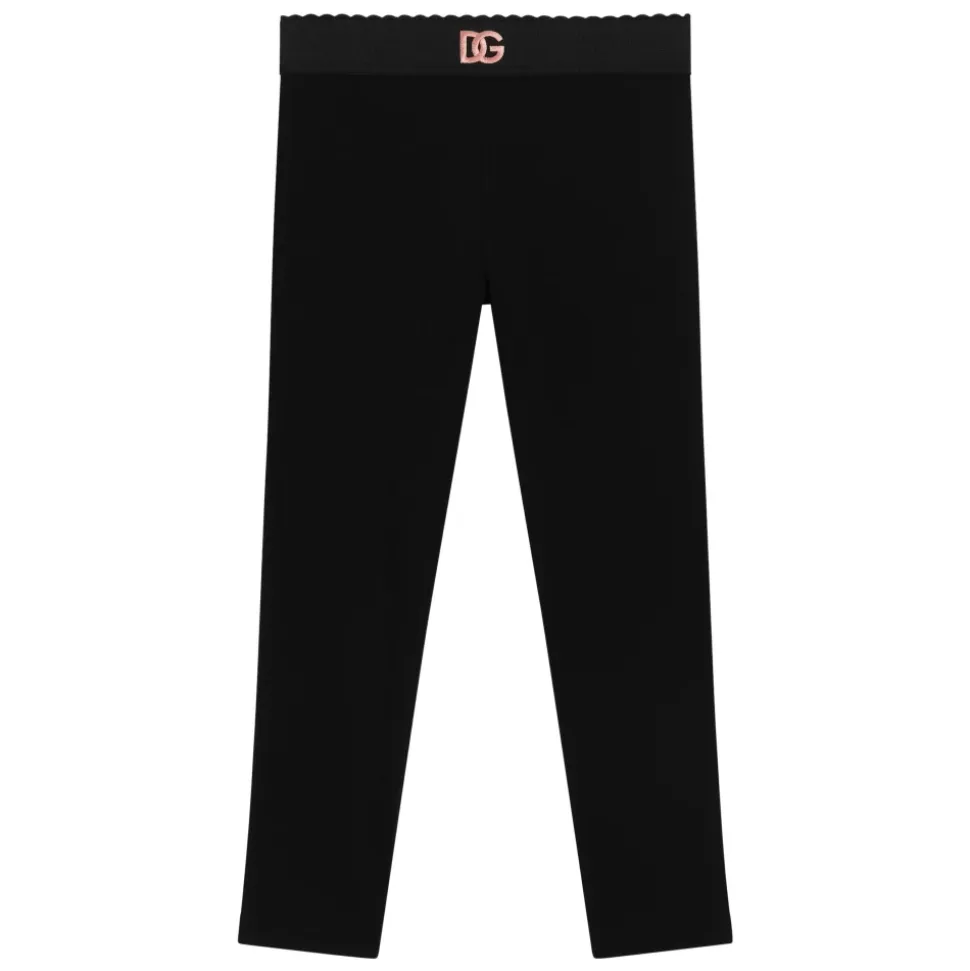 Czarne Legginsy dla Kobiet