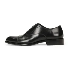 Czarne męskie buty oxford