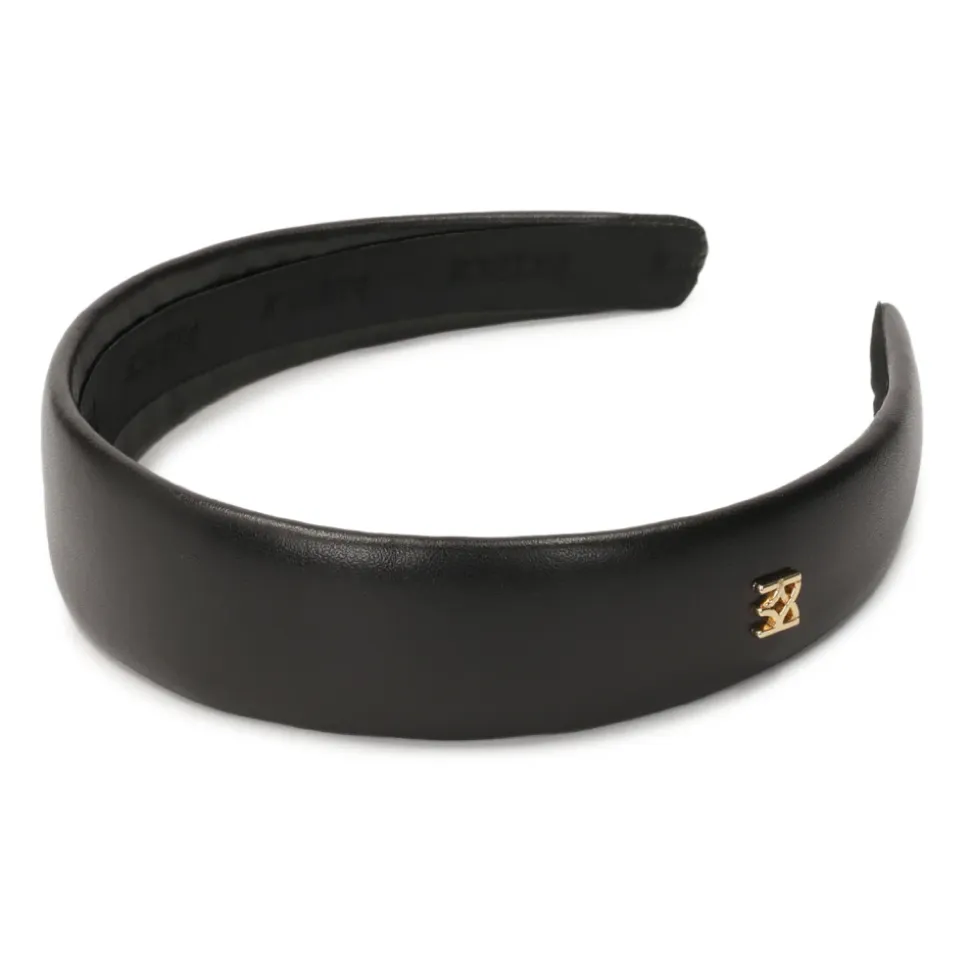 czarne opaski z monogramem