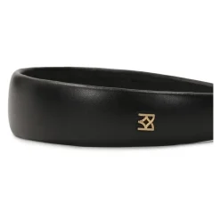 czarne opaski z monogramem