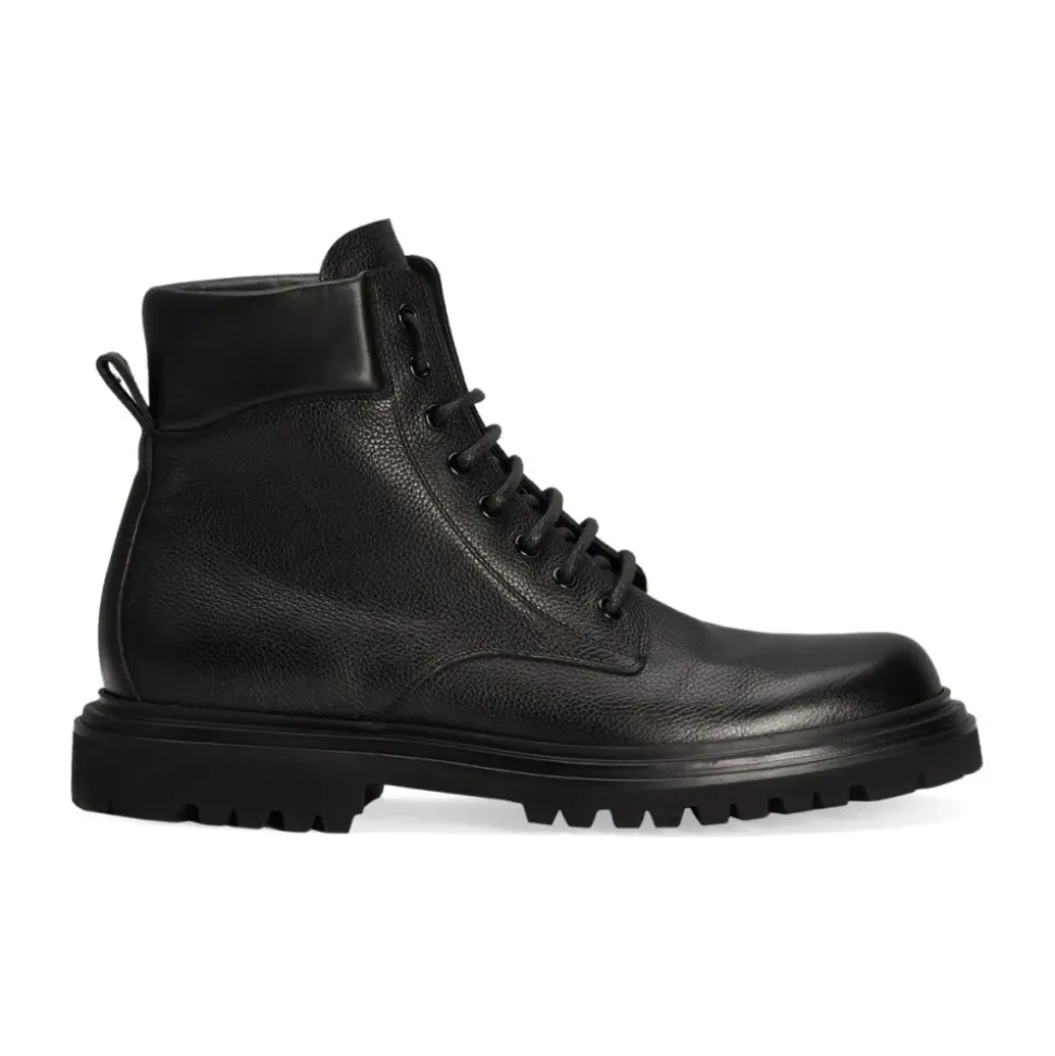 Czarne płaskie buty