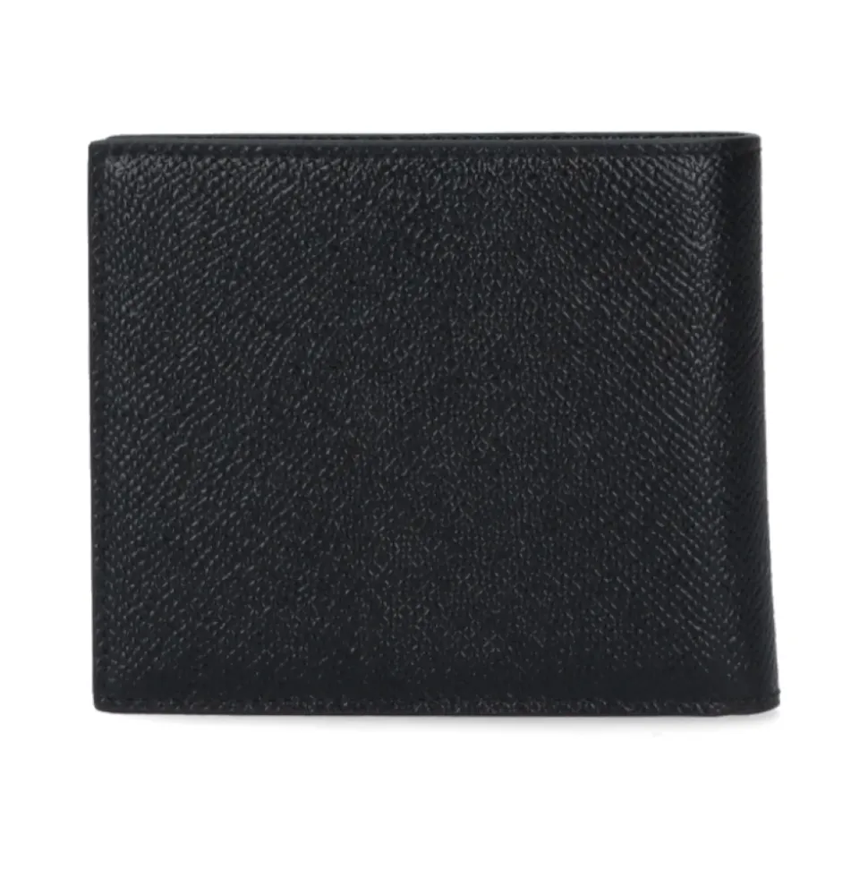 Czarne Portfele Bi-Fold