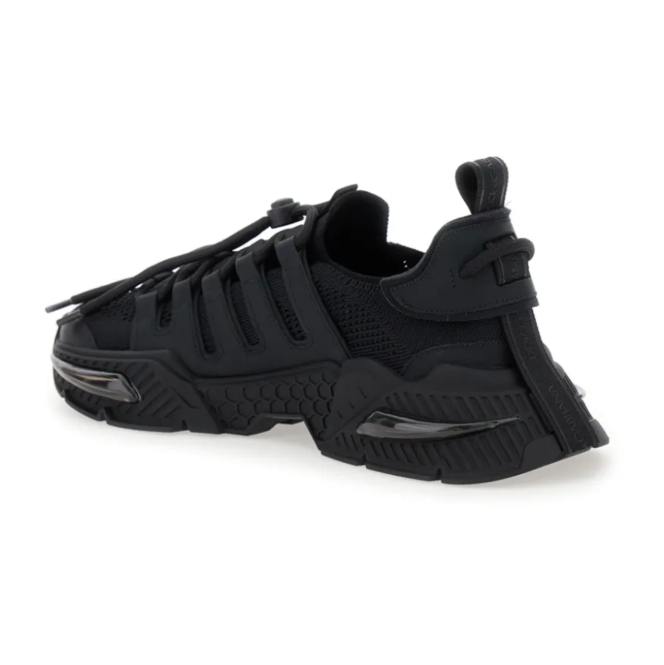Czarne Sneakersy Airmaster