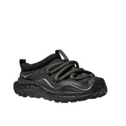 Czarne Sneakersy z Wstawionym Designem