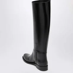 Czarne Wysokie Buty