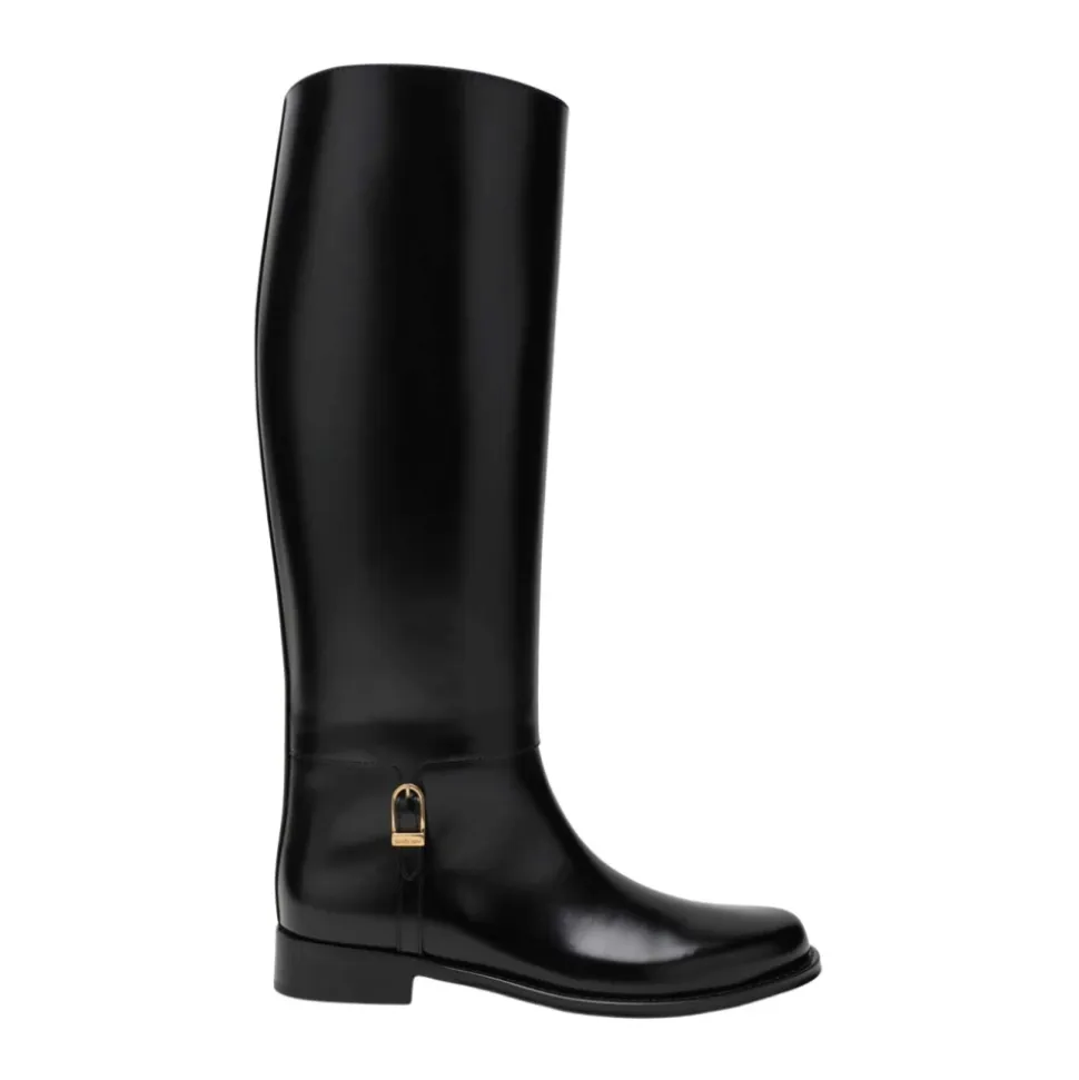 Czarne Wysokie Buty