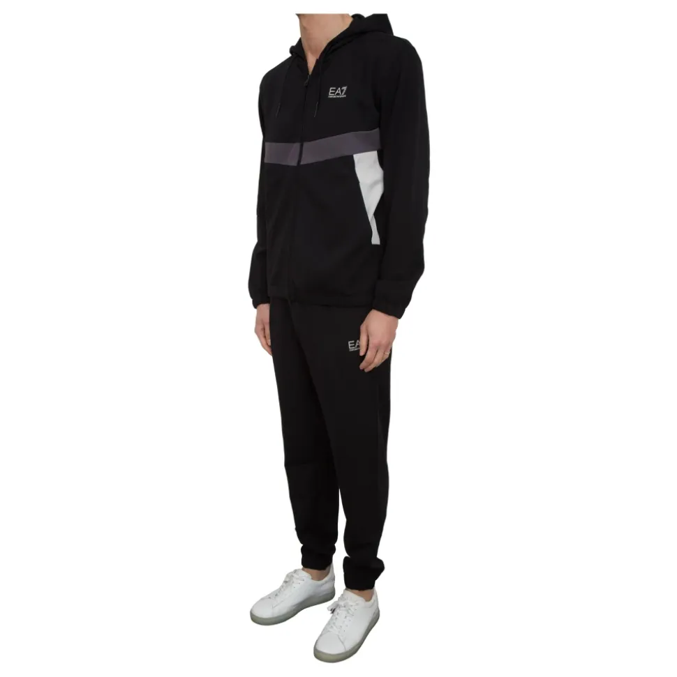 Czarny Dres Komplet