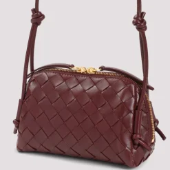 Czerwona Skórzana Torebka Clutch