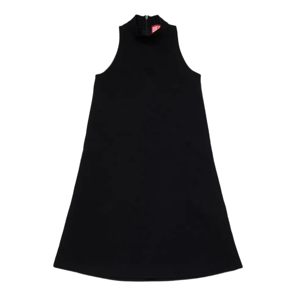 Damy High-neck Dress